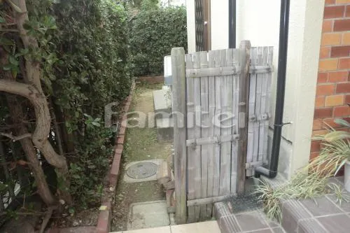 袖垣リフォーム前