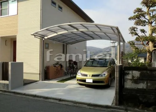 車庫まわり カーポート YKKレイナポート2台ワイド