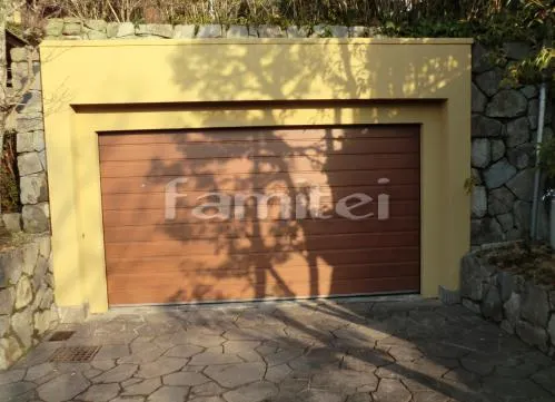 車庫ガレージリフォーム後 三和シャッタークッキー