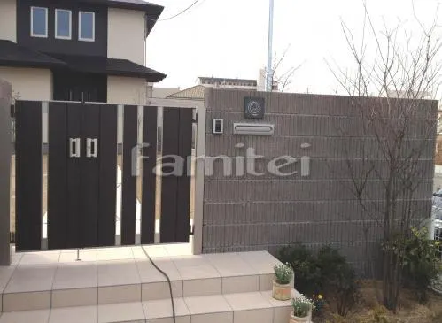 門扉 ライフモダンSA型親子門扉 TOEX