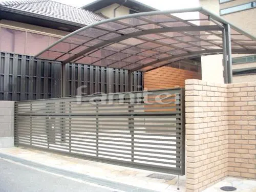 カーポート カーブポートシグマ2台ワイド  LIXIL