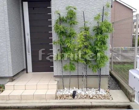 既存樹木(竹)撤去前