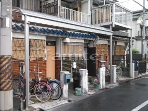 自転車屋根 YKKAPヴェクター(ベクター)テラス屋根 1階用 R型アール屋根