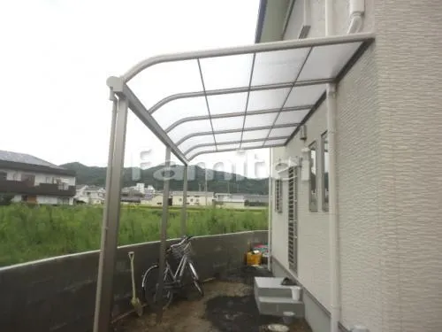 レギュラーテラス屋根 1階用 R型アール屋根 物干し