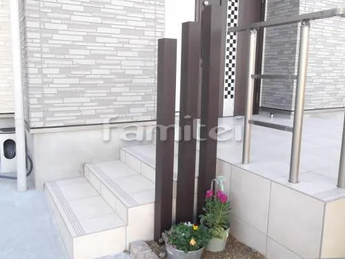 木製調デザインアルミ角柱 プランパーツ 角材