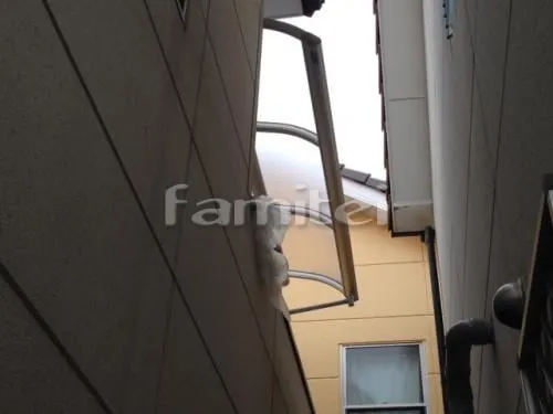 ベランダ屋根 YKKAP ヴェクターテラス屋根(ベクター) 2階用 R型アール屋根