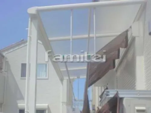 洗濯干し屋根 YKKAP ヴェクターテラス屋根(ベクター) 1階用 F型フラット屋根 物干し