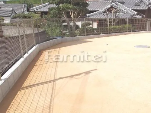 境界フェンス塀 LIXILリクシル ハイグリッドフェンスUF8型 TOEXトエックス コンクリートブロック