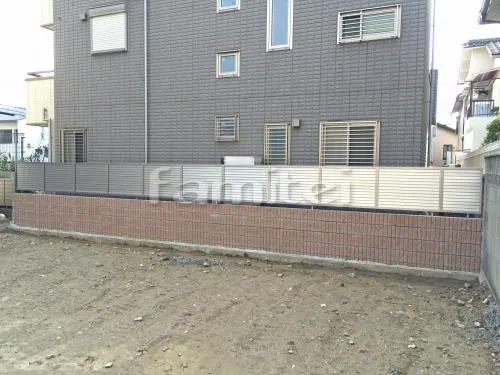 目隠しフェンス塀 LIXILリクシル プレスタ8型 TOEXトエックス 化粧ブロック ユニソン シャモティ ミスティローズ