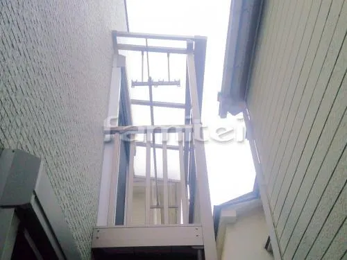 ベランダ屋根 LIXILリクシル ライザーテラス2(スピーネ) TOSTEMトステム 2階用 F型フラット屋根 物干し