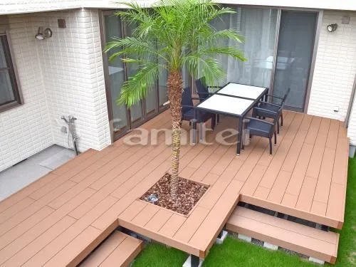 人工木ウッドデッキ YKKAP リウッドデッキ200