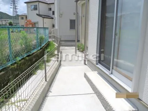 犬走り 土間コンクリート