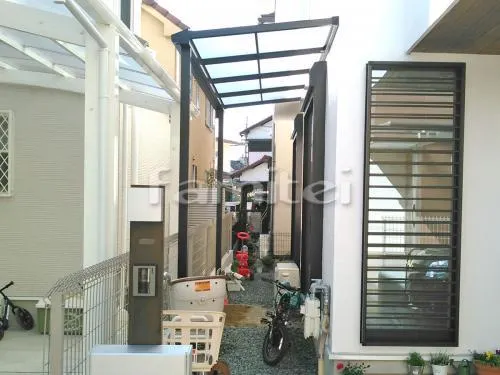 雨除け屋根 フラットテラス屋根 1階用 F型