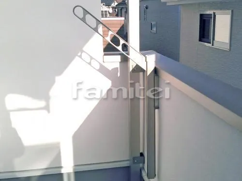 竿掛け YKKAP ハンドレール収納式物干し トップレールタイプ