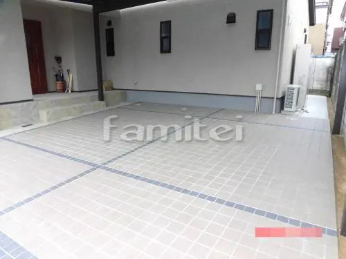 韓国　タイル画 楽天市場】タイル セラヴィオ S(割肌面ボーダー) ボーダーネット張り