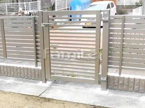 勝手口門扉 LIXILリクシル プレスタ3型 08-10 片開き TOEXトエックス