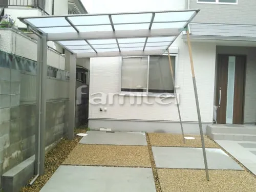 カーポート LIXILリクシル ネスカF 1台用(単棟) F型フラット屋根