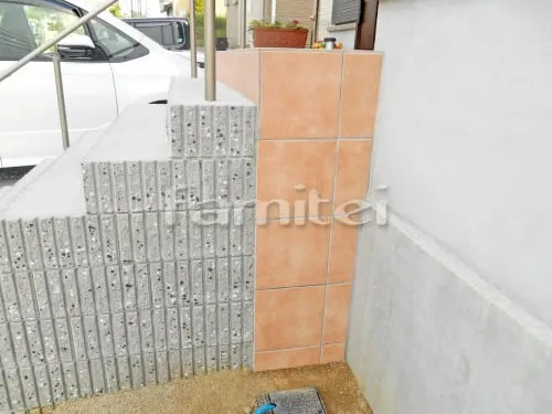 玄関ポーチ 床タイル貼り INAXイナックス フィオ300角 FIO-13 LIXILリクシル