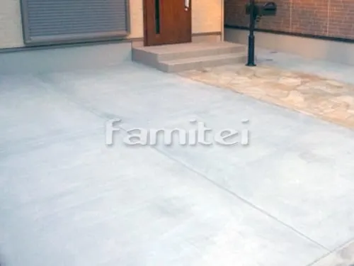 駐車場ガレージ床 土間コンクリート 伸縮目地