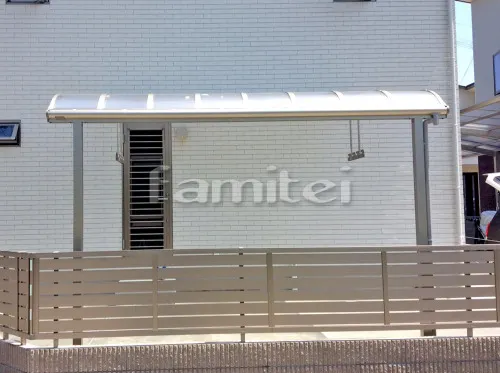 洗濯干し屋根 YKKAP ヴェクターテラス屋根(ベクター) 1階用 R型アール屋根