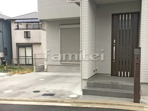 新築オープン外構