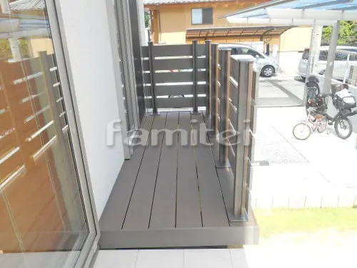 人工木材ウッドデッキ LIXILリクシル 樹ら楽ステージ(きらら) 樹脂