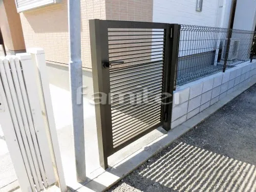 勝手口門扉 LIXILリクシル プレスタ1型 09-12 片開き