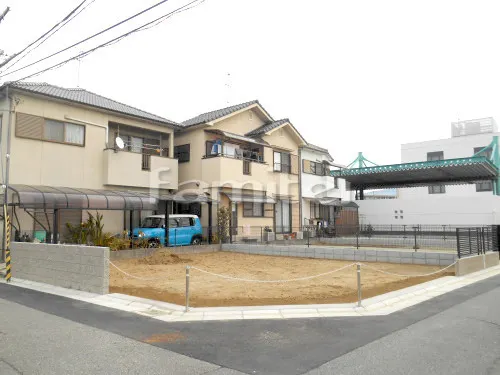 防犯車止め LIXILリクシル スペースガード F48型 埋込み式 標準型 化粧ブロック積み