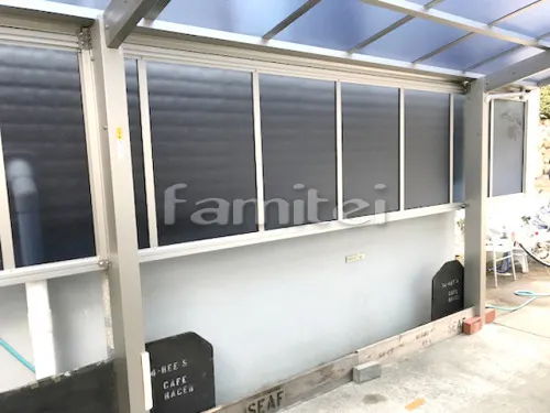 目隠しパネル(側面 サイド)1段 YKKAP レイナポートグラン用