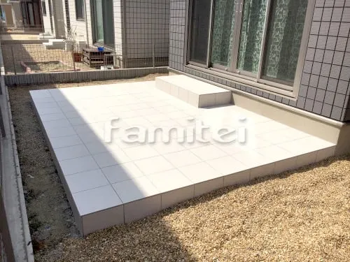 タイルデッキ LIXILリクシル マルモアート300角 MA-11