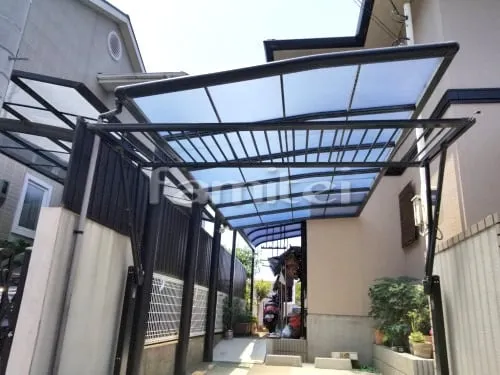 カーポート屋根材張替え