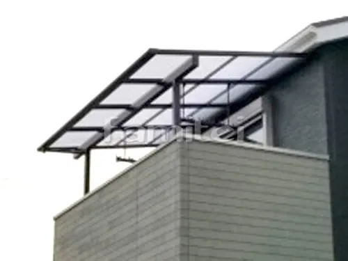 ベランダ屋根 LIXILリクシル テラスVA 2階用 F型フラット屋根 物干し