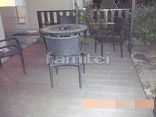 人工木材ウッドデッキ LIXILリクシル 樹ら楽ステージ(きらら) 樹脂 既存デッキ撤去