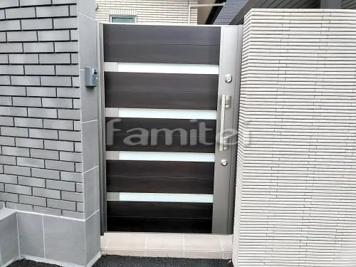 勝手口門扉 LIXILリクシル プレミエスM-YA型 片開き