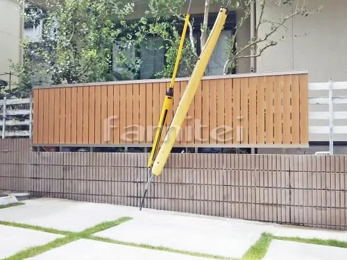 木製調目隠しフェンス塀 LIXILリクシル セレビューRP4型