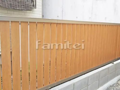 木製調目隠しフェンス塀 LIXILリクシル セレビューRP4型