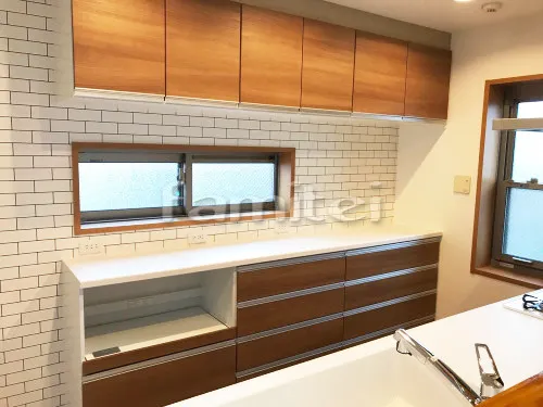 システムキッチン タカラスタンダード ぴったりサイズ木製 リフィット ライトミディアム I 型 W240