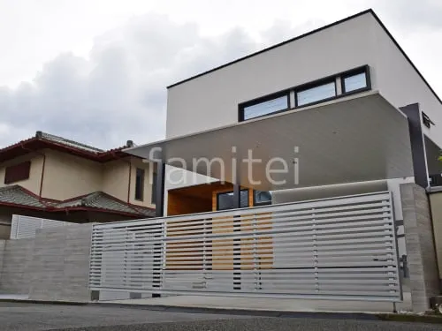 電動跳ね上げ式門扉 ワイドオーバードアS3型 アップゲート