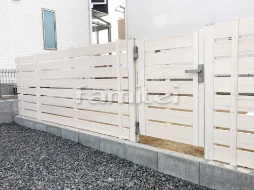 お庭の門扉 マイティ門扉 タイプB 07-10 片開き マイティウッドフェンス