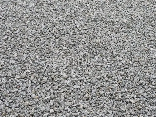 犬走り 防犯砂利敷き バラス砕石 防草シート加工