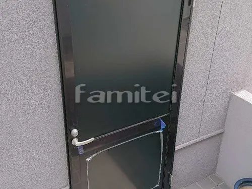 アルミ框ドア 既存扉撤去