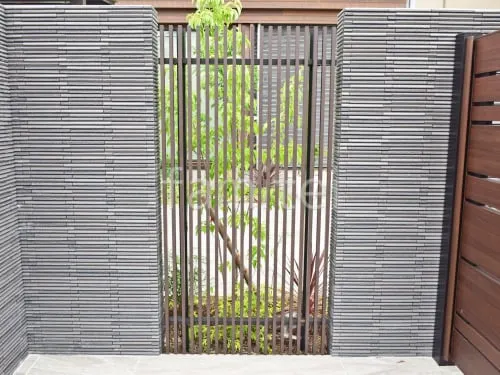 アルミ形材 フェンス LIXIL 木製調プログコートF3型 木調・ラティス スクリーン・格子