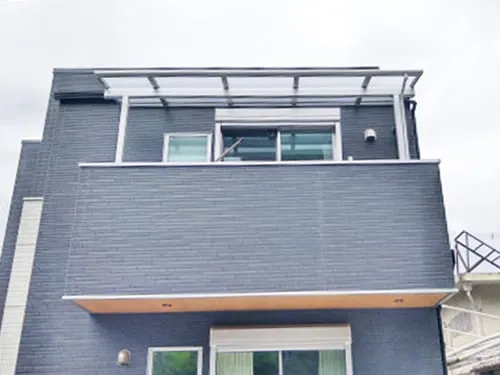 ベランダ屋根 LIXILリクシル スピーネ 2階用 F型フラット屋根