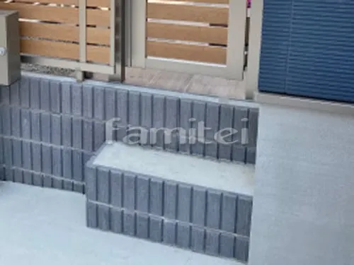 モルタル階段ステップ 化粧ブロック ユニソン レクト