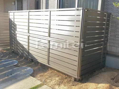 アルミ形材 フェンス LIXIL AB YS3型 横スリット3 目隠し