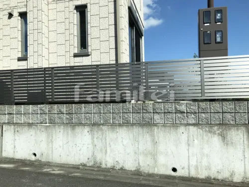 アルミ形材 フェンス LIXIL AB YS2型 横スリット2 