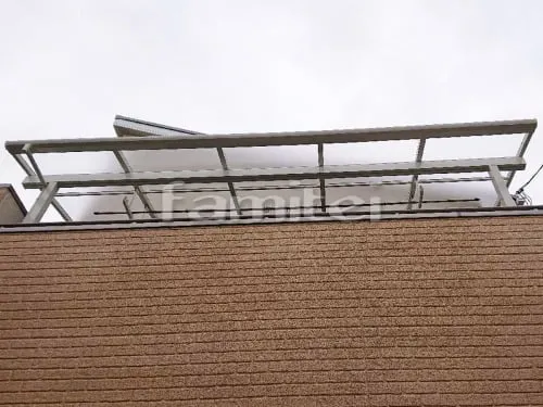 ベランダ屋根 YKKAP ソラリアテラス屋根 2階用 F型フラット屋根 物干し
