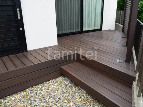 人工木デッキ  四国化成 人工木 ファンデッキHG 