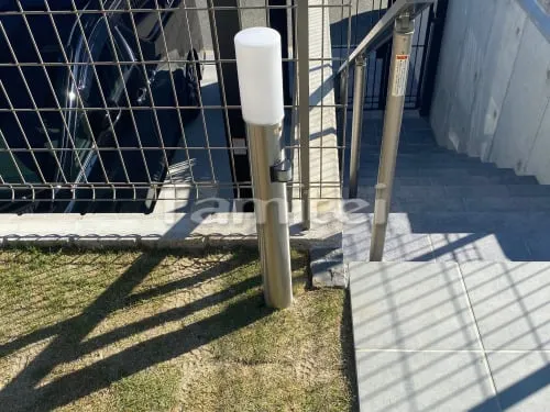 玄関エントランスライト照明 TAKASHOタカショー シンプルLEDポールライト11型 ライティング 既存ライト 取り外し