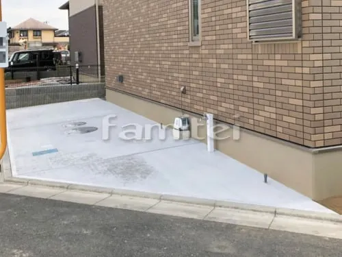 土間コンクリート 伸縮目地